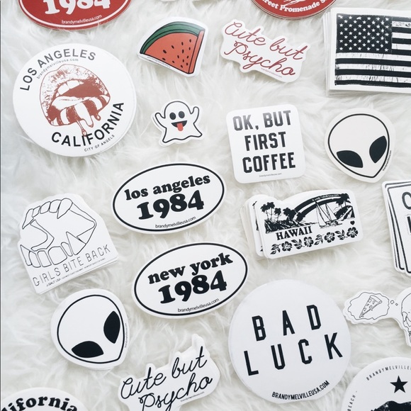Brandy Melville stickers (100) - Picture 1 of 7